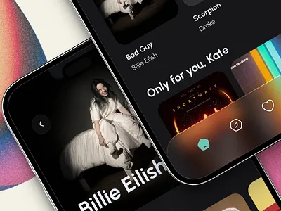 Music platform | UI/UX design graphic design logo mobile app design modern design music platform saas ui uiux design ux