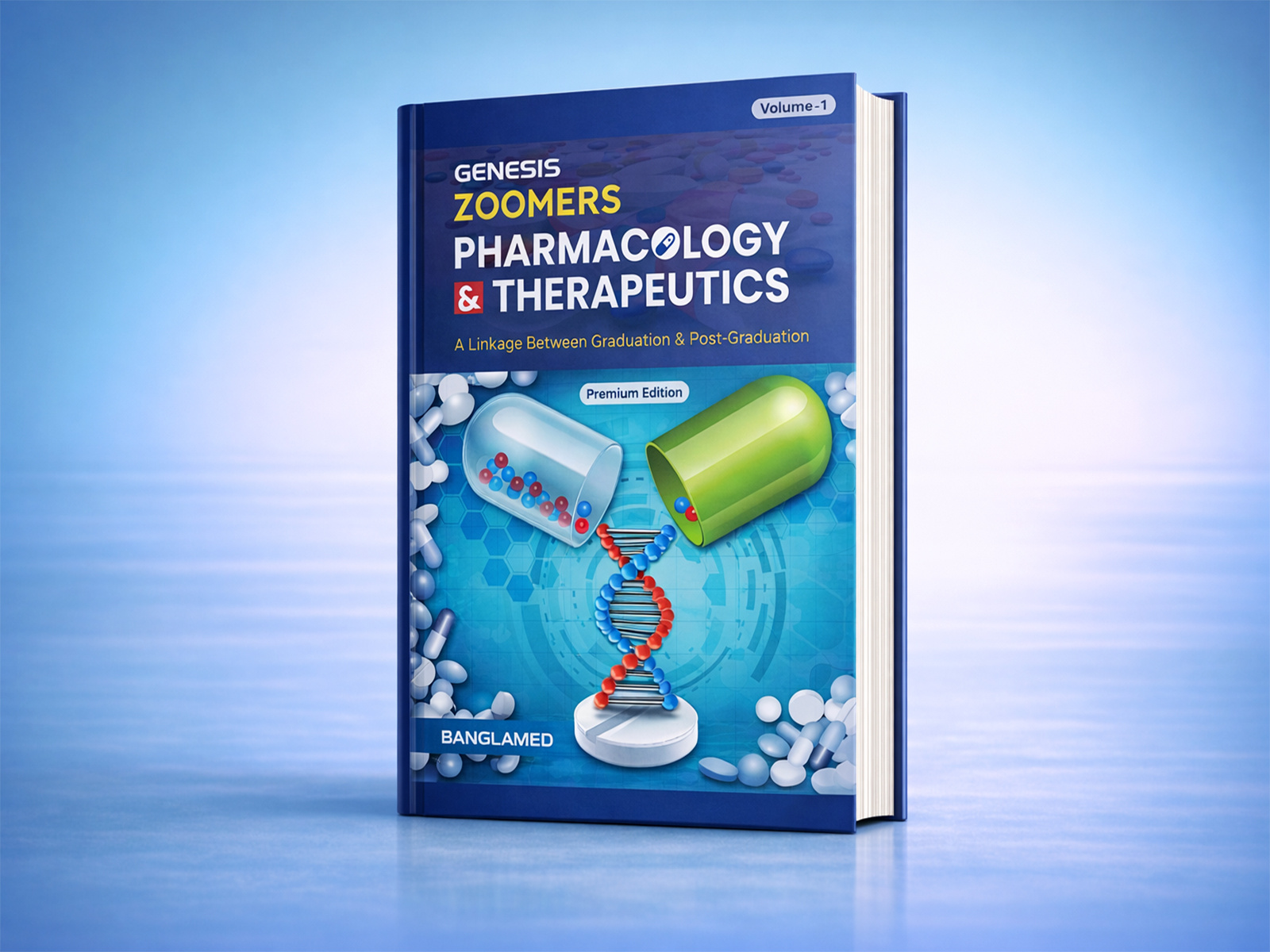 Medical Book Cover Design bookcover editorialdesign graphicdesign medical medicaldesign pharmacology textbook