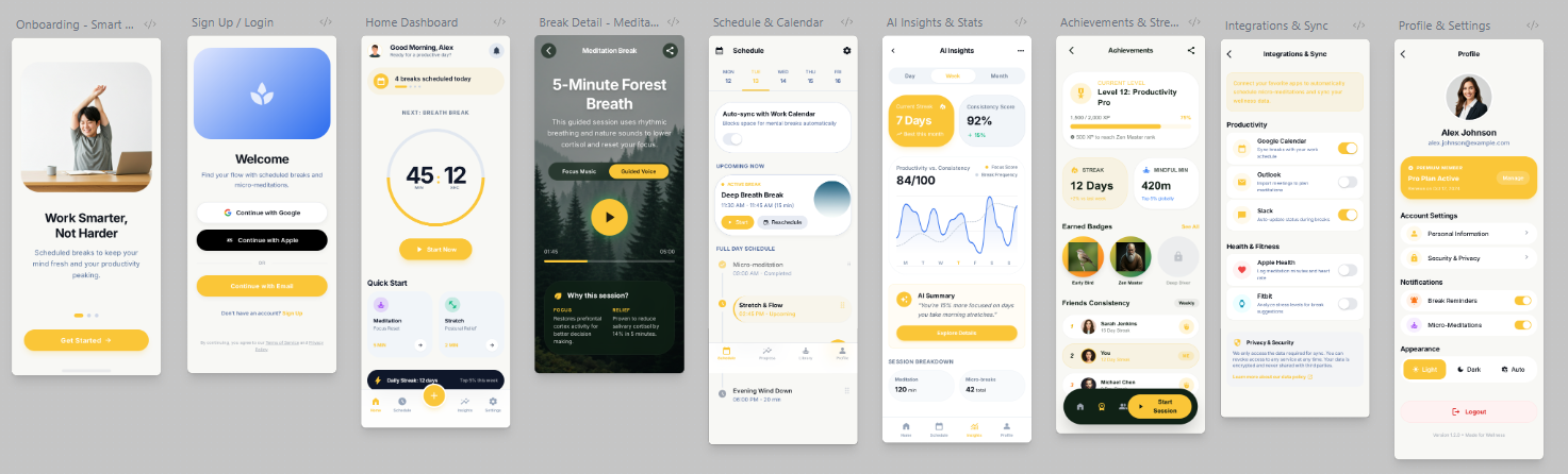 Example of UI/UX Design Services – Web & Mobile