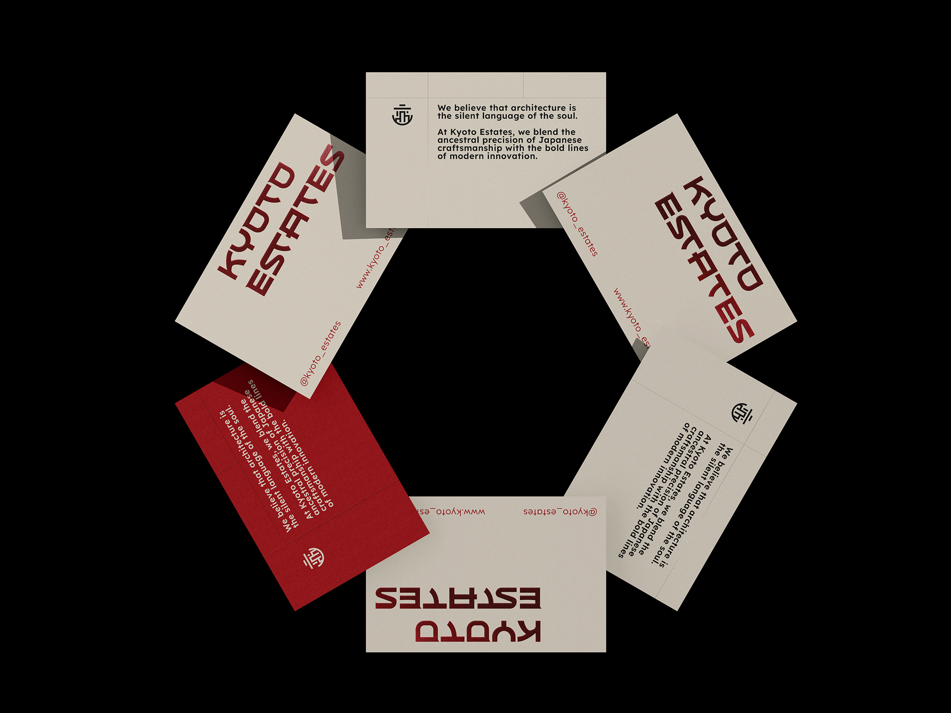 Example of Japanese Architecture & Real Estate Logo Branding