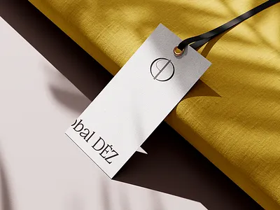 GD - Fashion house logo branding fashion graphic design logo mockup
