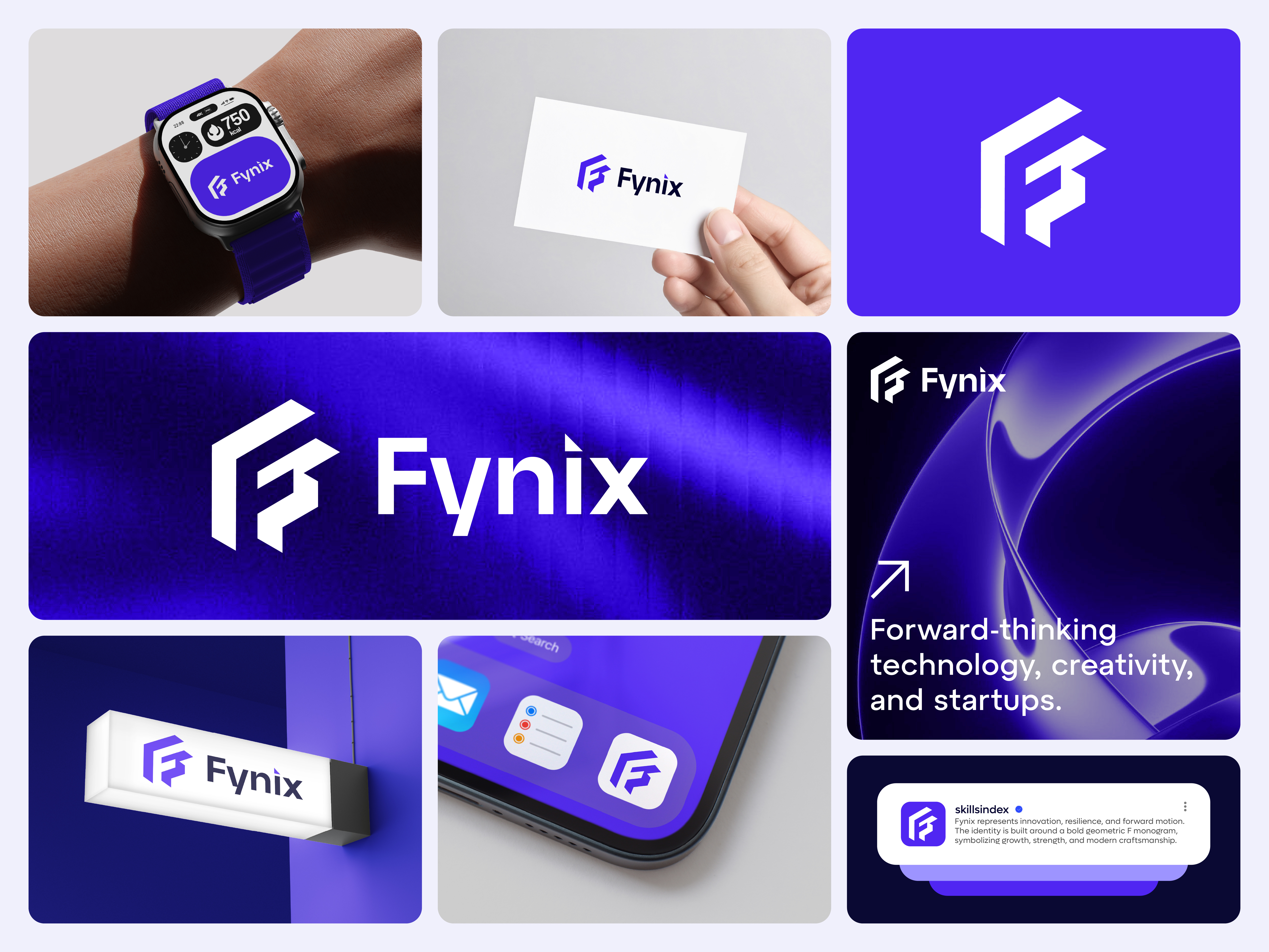 Example of Modern Minimalist Logo & Brand Identity