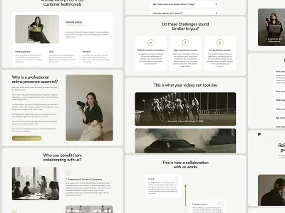 Corporate Media Production Website 3d animation graphic design ui