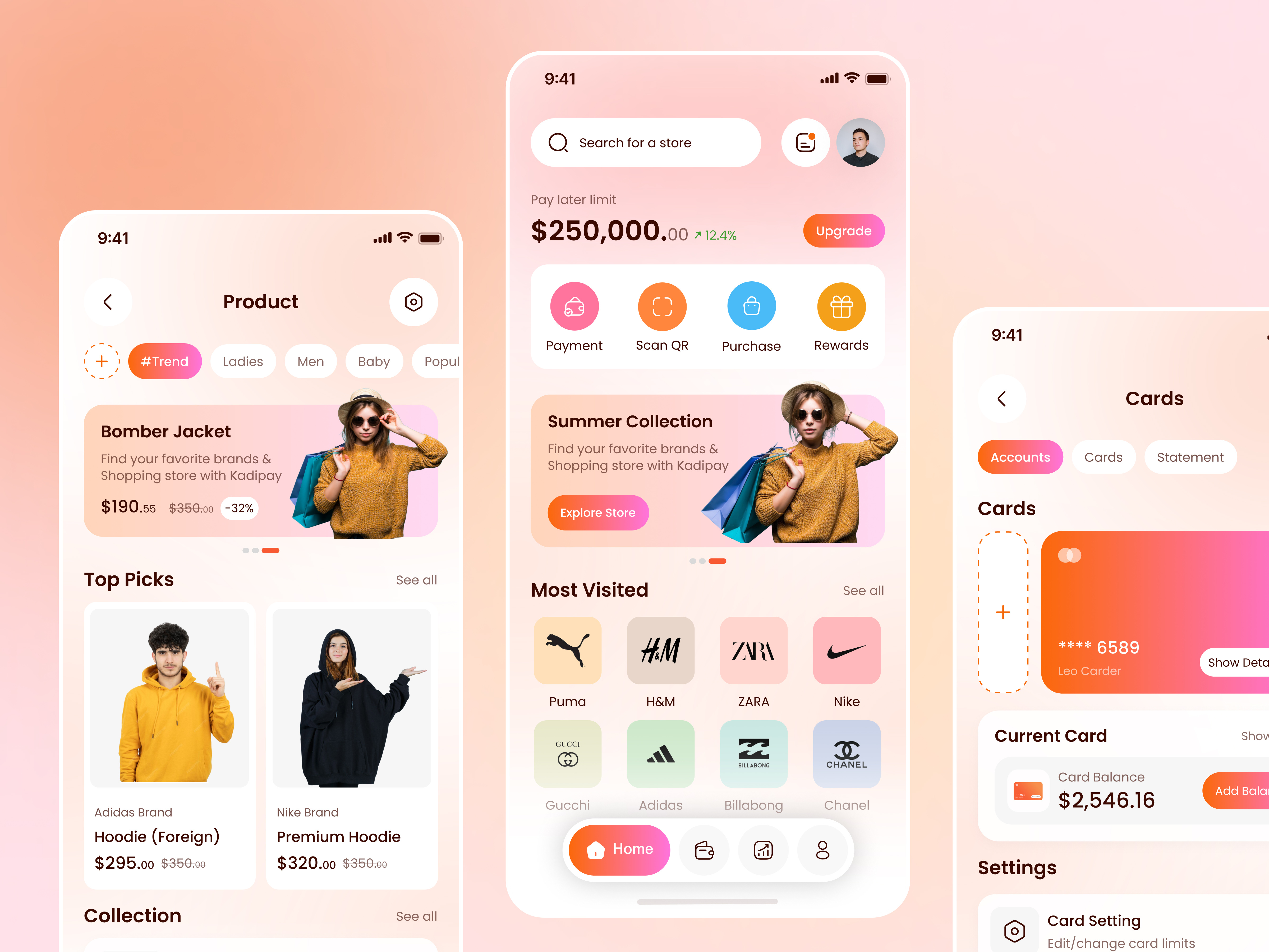 Kadipay — Shop Smart, Pay Better app ui app ui ux bank app bnpl bnpl app crypto app cryptocurrency app finance app financial app fintech app fintech mobile app mobile app mobile app design mobile banking app mobile ui money transfer app shop app shopping app ui ui ux design