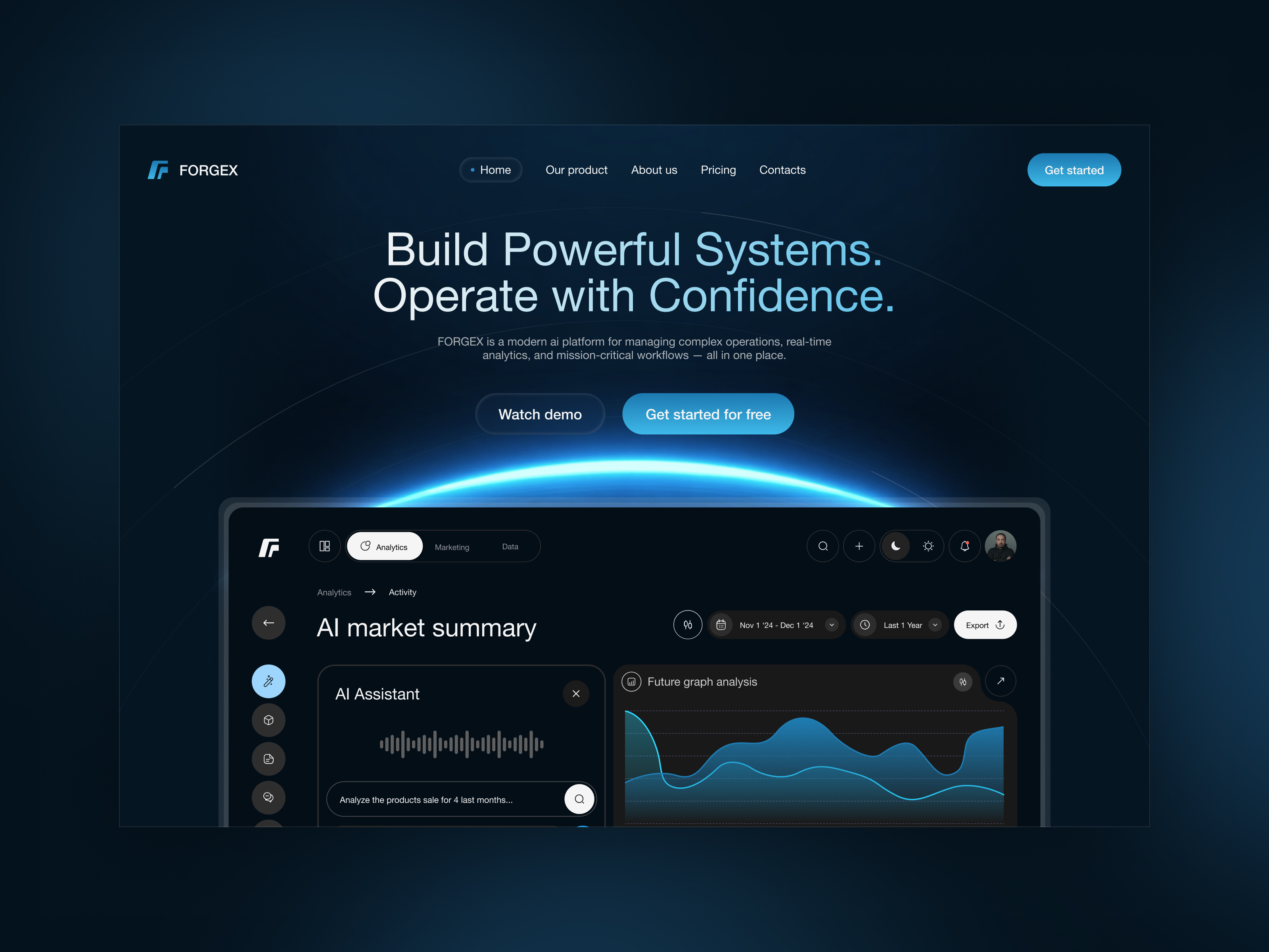Example of Landing Page Design + Development