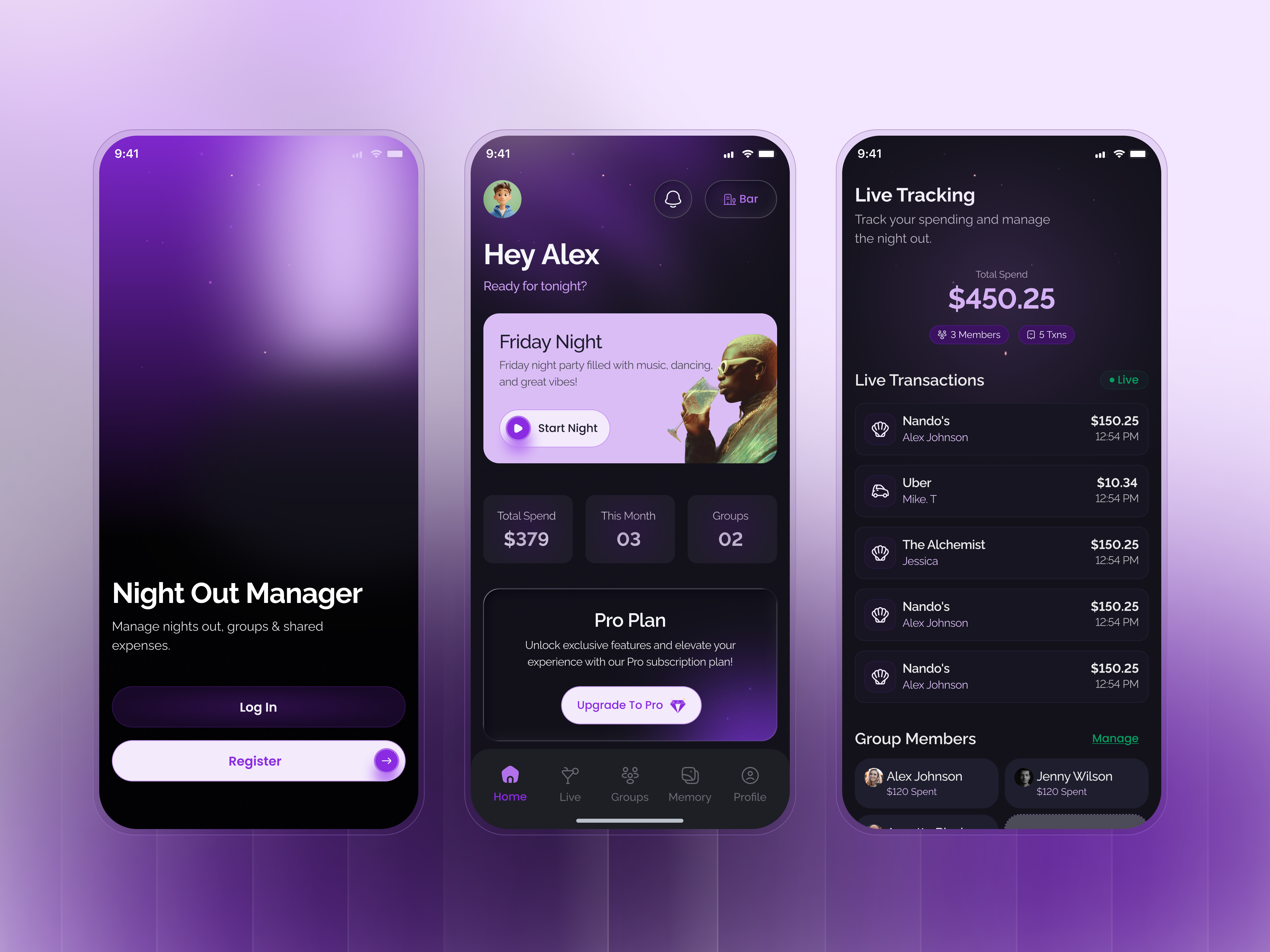Example of Minimal & Modern Mobile App UI Design