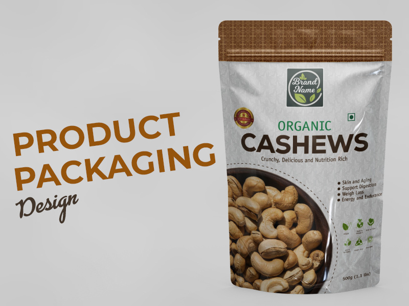 Cashews Packaging Design | Premium Food Product Pouch Design brandidentity brandingdesign designixa foodbranding foodlabel foodpackaging freelancedesigner freelancer globaldesigner graphic design indian designer labeldesign laxurypackaging organicpackaging packagingdesign pouchdesign premiumdesign premiumpackaging productpackaging