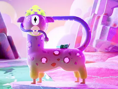 NO. R / 諸犍 Zhu Jian | 36days 3d animation c4d illustration motion graphics