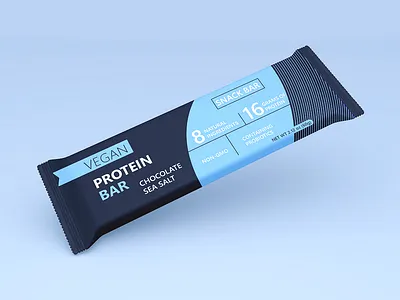 Vegan Chocolate Protein Bar Packaging Design branding diet eco friendly food branding food packaging design graphic design gym supplement packaging design organic packaging design pre workout supplement protein bar protein bar cover protein bar packaging design supplement packaging design vegan whey protein
