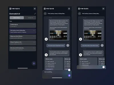 AI Intelligent - Dark Mode Design aiapp aidesign aidrivendesign aimobileapp aiux appdesign darkapp darkmode darkmodedesign minimal mobileappui mvp productdesign qubixdesign