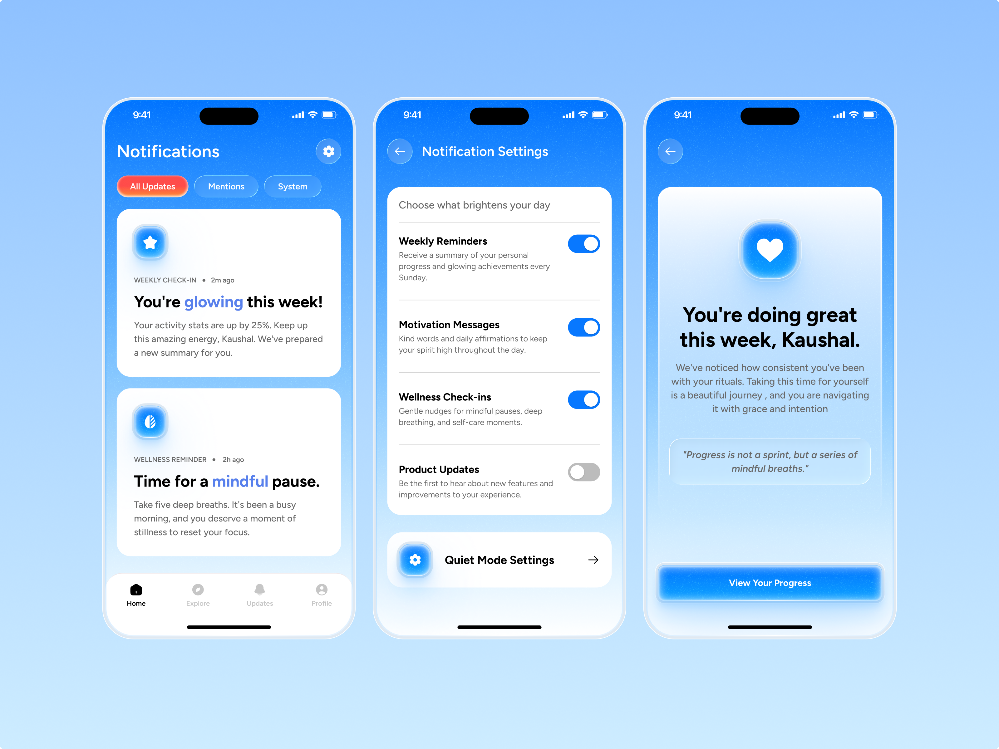 Notification App UI Design app design app ui design daily ui design latest ui mobile app design notification app notification design notifications reminder app ui ui design uiux