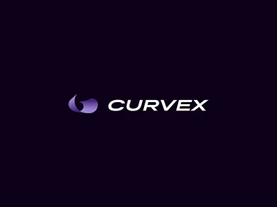 Curvex curve logo curvex logo logo