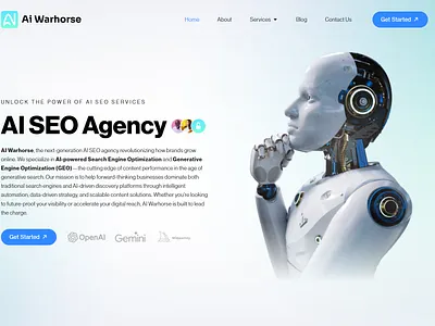 AI Web Design branding design logo ui web design wordpress