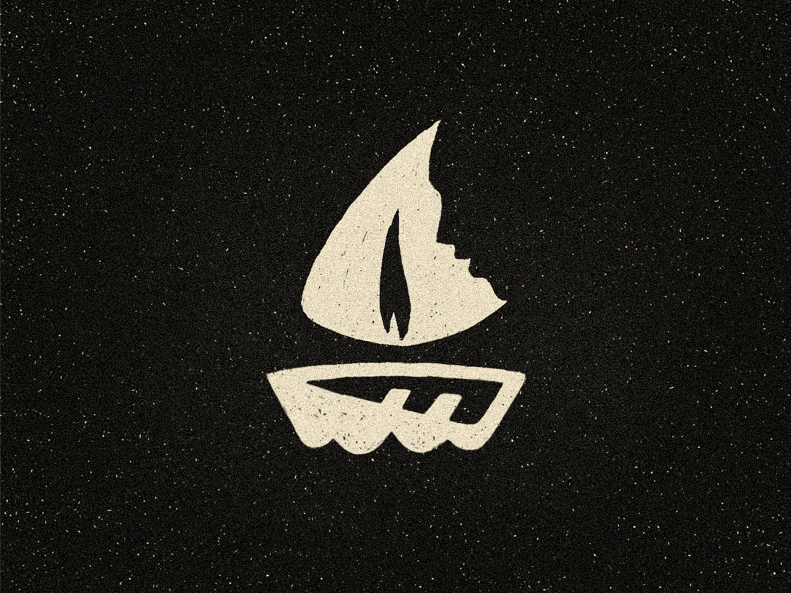 Burn the Vessels ✦ Symbol boat burn candle confidence fire flame history idiom illustration logo logodesign logotype negative space ocean profile sea ship trust vessel victory
