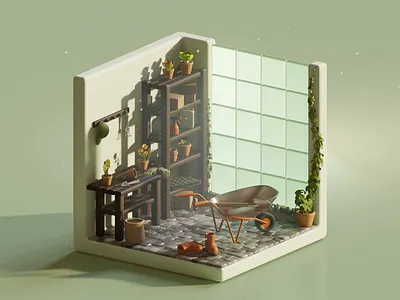 Getting Ready to Bloom 🌷 - 3D Animation 3d 3d animation 3d art 3d design 3d illustartion 3d product animation blender blender 3d branding cartoon graphic design isometric motion design motion graphics product nimation stylized ui visual identity