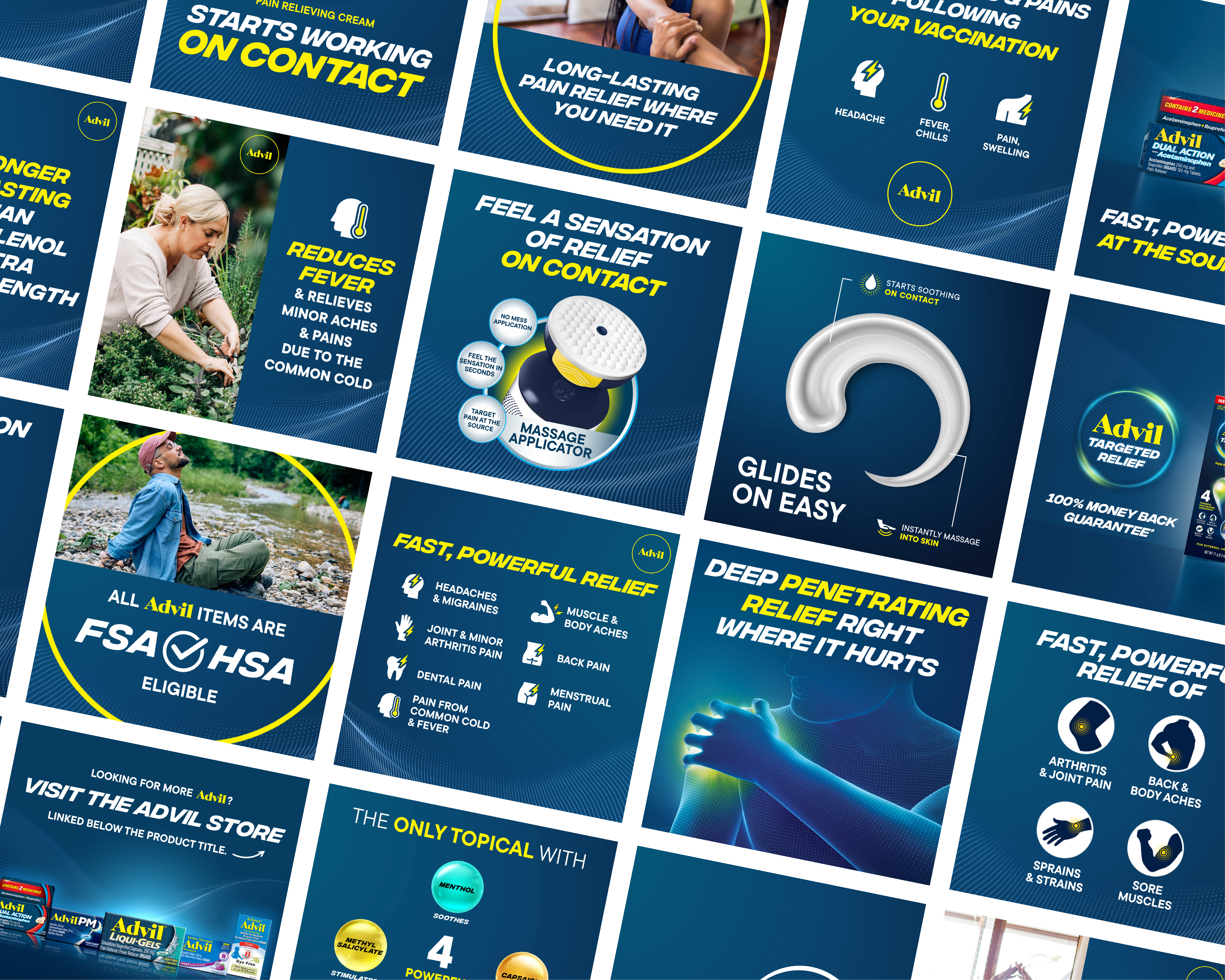 Advil Ecommerce Imagery & Video