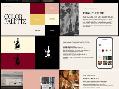 Brand Kit Sample 1 branding color graphic design illustration logo typography