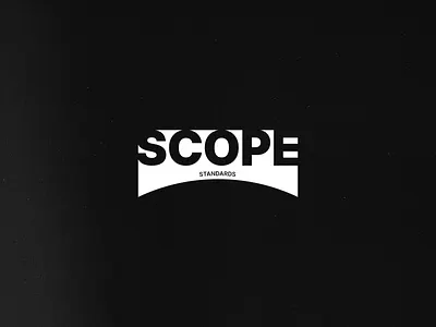 Scope Standards Logo branding cinema design designstudio graphic design logo saneba scope