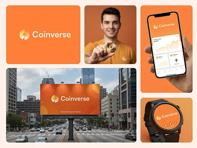 Visual Identity Design For Coinverse blockchain logo branding c logo coin logo crypto ai logo crypto logo crypto wallet logo cryptocurrency defi graphic design intelligence logo letter mark logo logo artist logo design modern logo token typography visual identity web3 logo