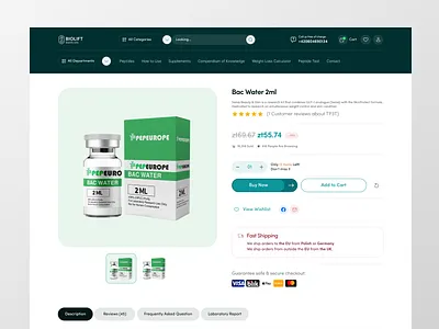 Wellness Store Product Page high converting shopify design homepage jewelry ecommerce ux jewelry online shop jewelry store ux landing landing page modern clean ui online retailer ux personalized shop ux product page shopify shopify product page shopify store store ui web web design website wellness
