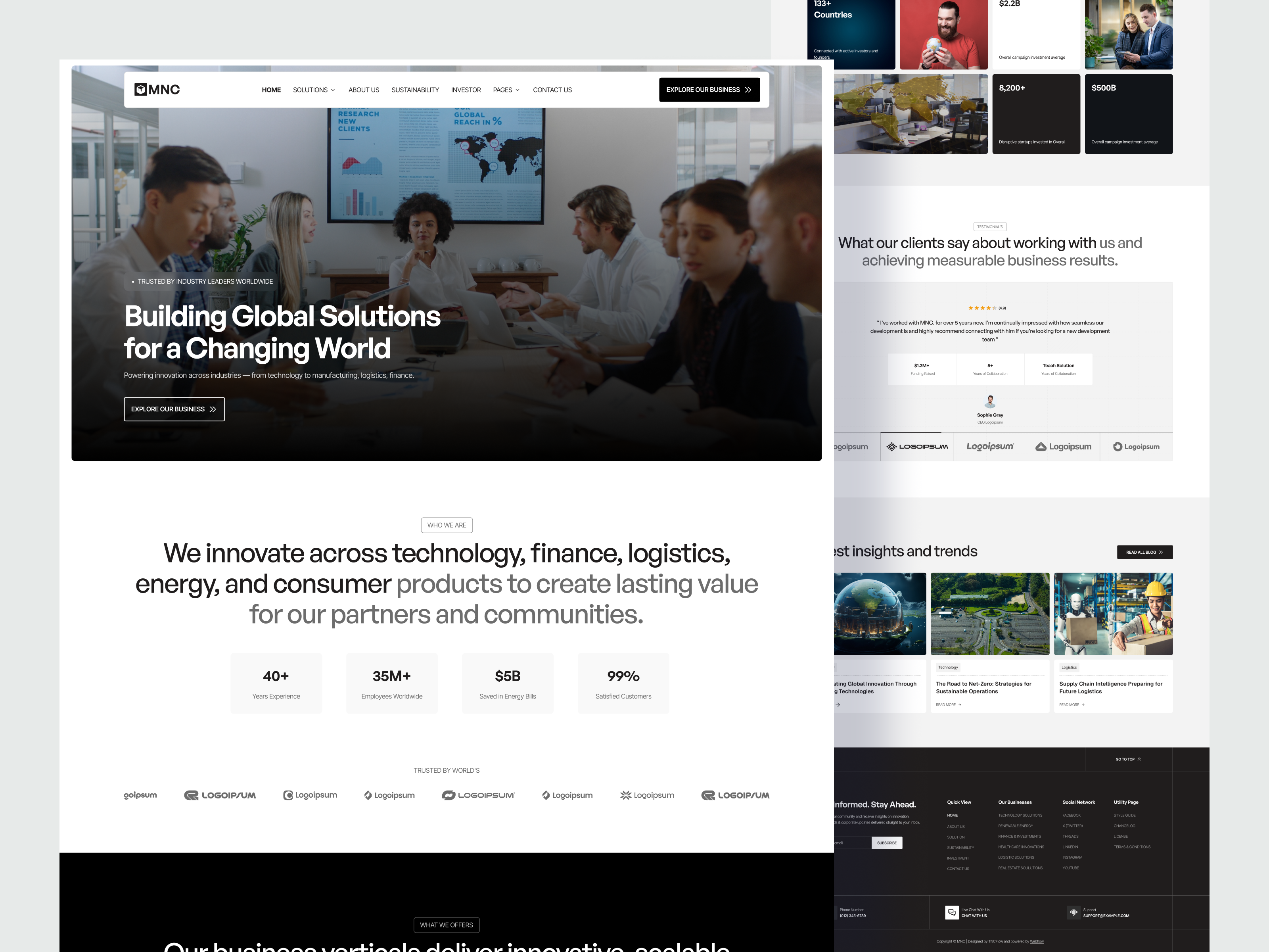MNC corporate and multinational website branding corporate website corporate website temlate landing page template design ui ui design website design website template