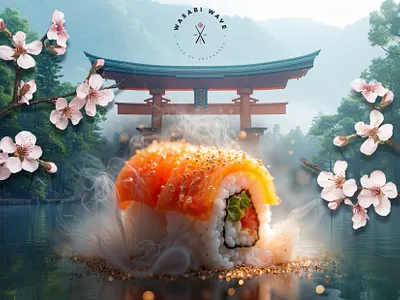 WASABI WAVE - DIGITAL CAMPAIGN advertising branding design graphic design illustration logo typography vector visual designs