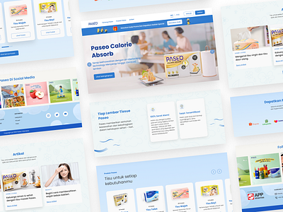 Paseo Website Redesign branding design homepage landingpage store web webdesign