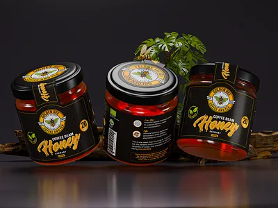 Organic Honey Branding & 3D Packaging Design 3d rendering 3d visualization blender 3d branding food packaging graphic design health wellness label design label packaging logo design luxury packaging minimalist design organic honey packagedesign packaging packaging design packagingdesign product design product packaging visual identity