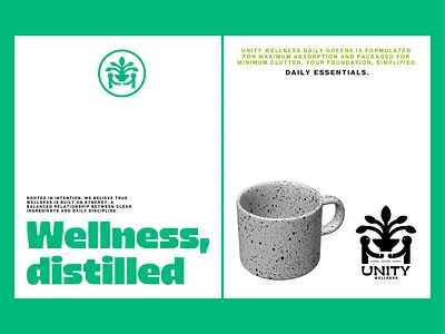 BRAND IDENTITY FOR UNITY WELNESS bold bold brand identity brand identity brand identity design branding design geometric graphic design health healthy logo logo design modern nutrition supplement vibrant wellness