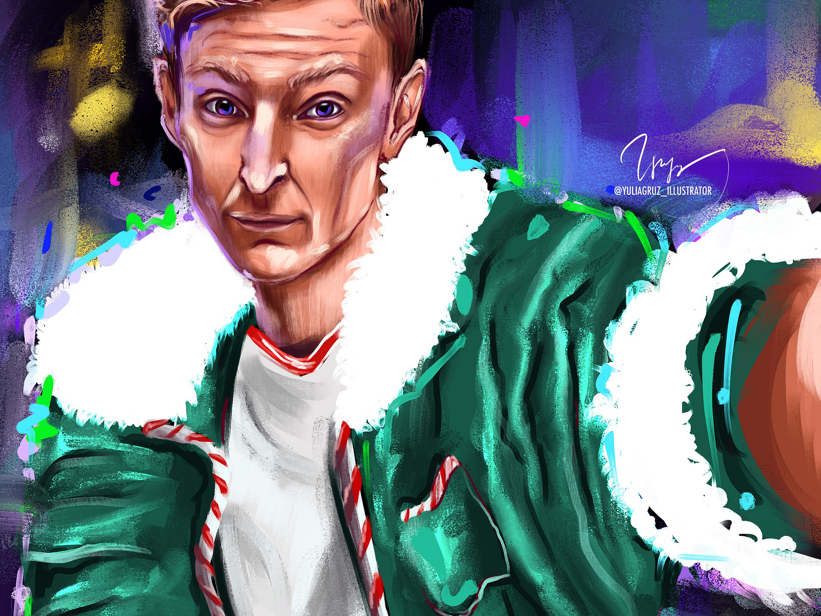 Павел Воля, русский комик by Yulia on Dribbble