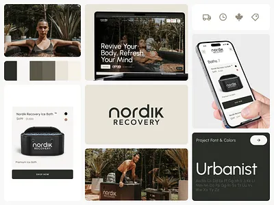 Nordik Recovery | Shopify store for premium ice baths design ecommerce ecommerce design ecommerce website shopify design shopify experts shopify store store design ui uidesign uiux ux ux design webdesign