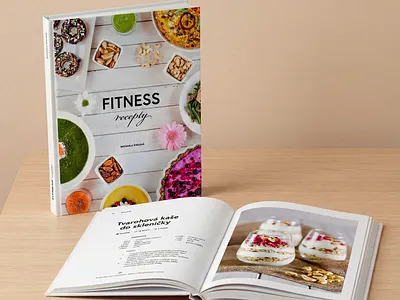 Fitness Recipes – Book Design book branding cookbook graphic design typesetting