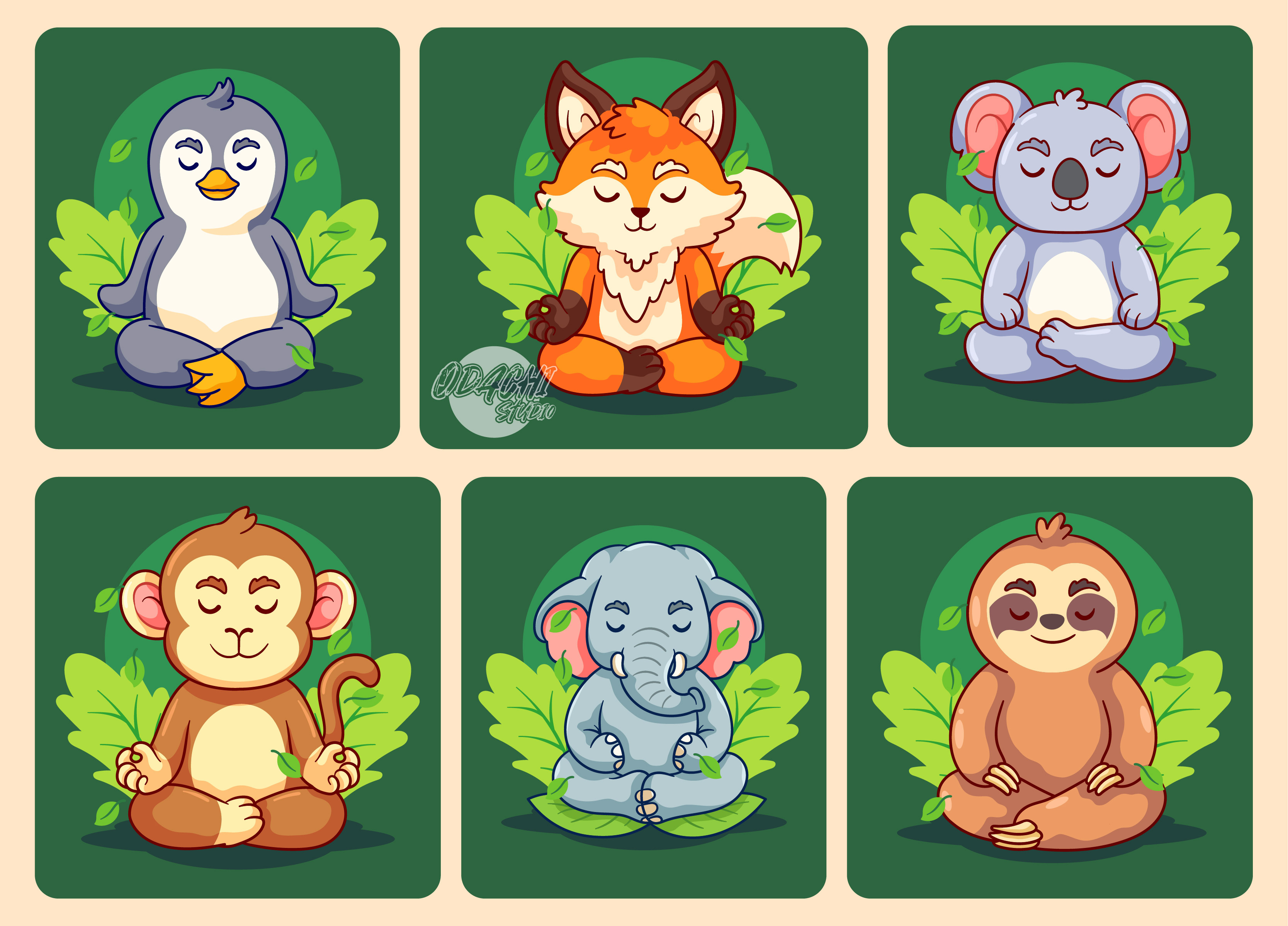 Example of Cute Character Design