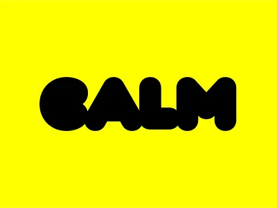 Calm brand design identity logo proposal