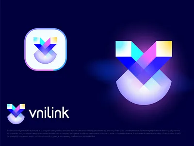 N/V logo design for Vnilink (AI) software a b c d e f g h i j k l m n ai loog app artificial intelligence brand brand identity brand identity designer branding brandmark design icon logo logo design logo designer logotype mark minimal o p q r s t u v w x y z s letter logo software