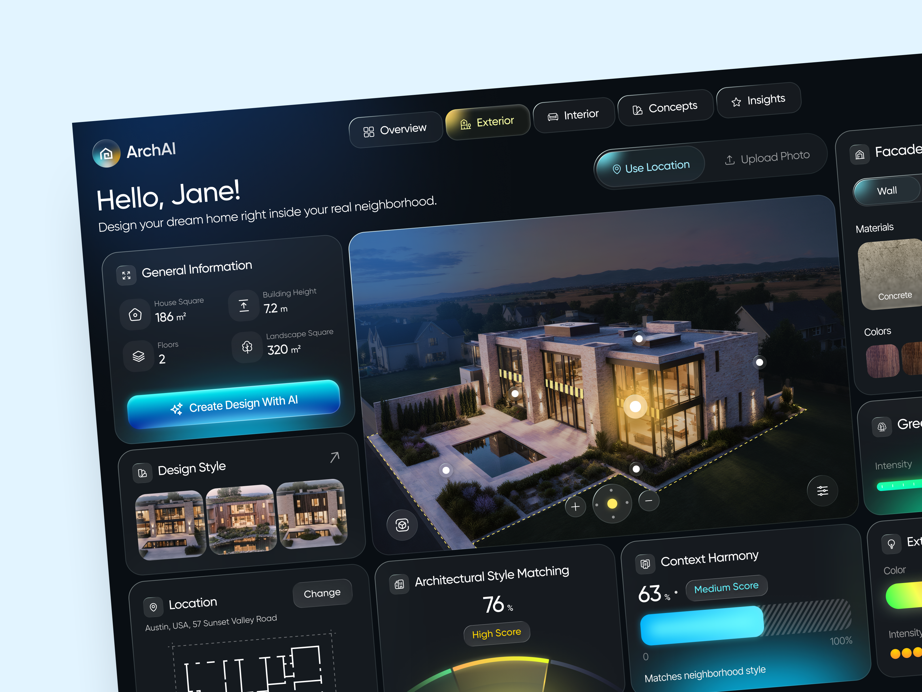 UI-UX for AI-Powered Design Platform design interface platform product service startup ui uiux ux web website