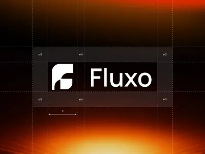 Fluxo - Brand Identity Logo Concept brand identity brand identity design branding logo logo design logo grid minimal wordmark