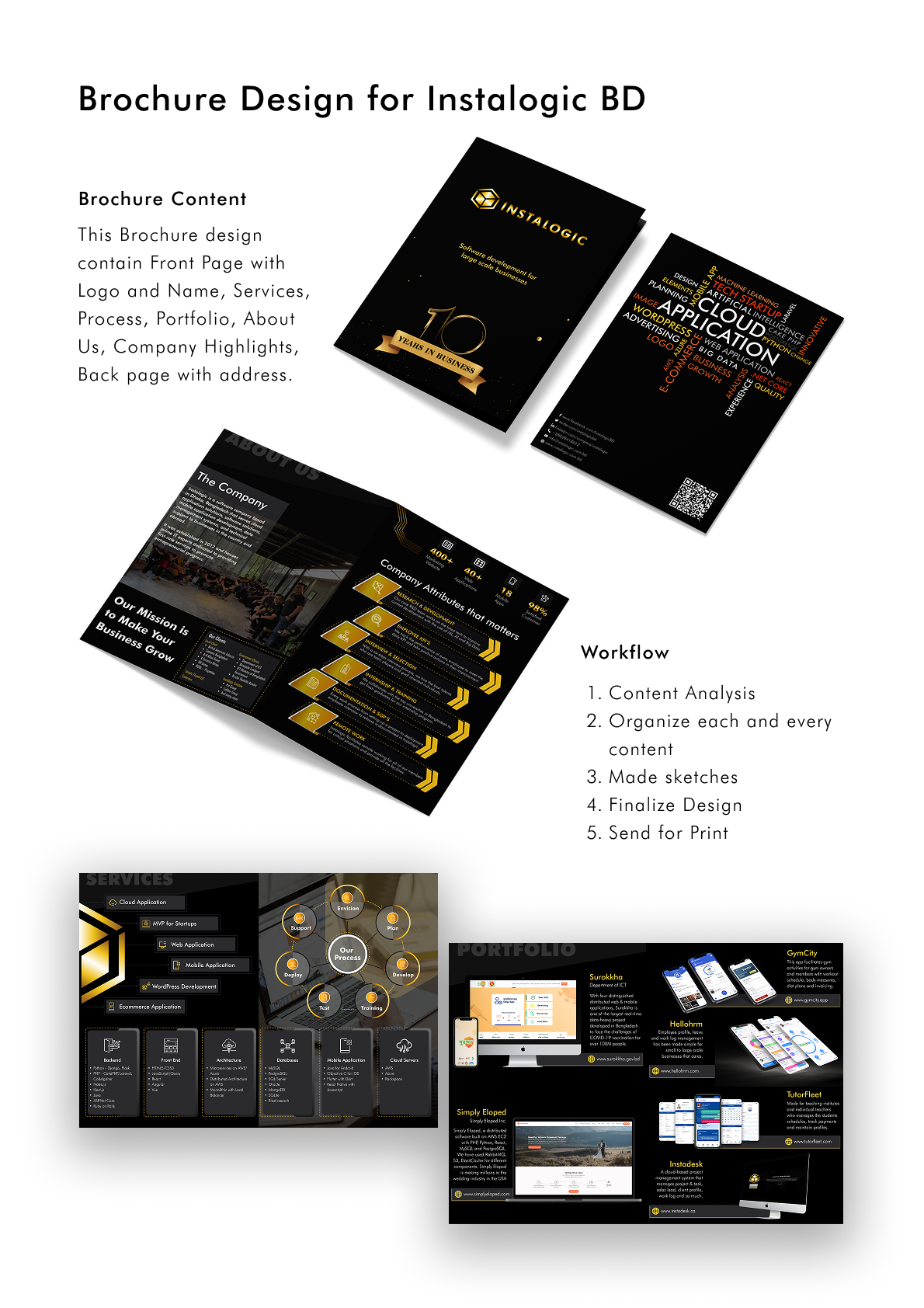 Brochure Design branding graphic design