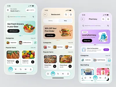 Grocery Delivery App Design | Shopify Store Mobile App UI UX app design app designer app ui delivery app ecommerce app ecommerce shop grocery grocery mobile app ios app design mobile mobile app mobile app design mobile app designer mobile app ui mobile app ui ux online shopping shopify app shopify store shopping app uiux