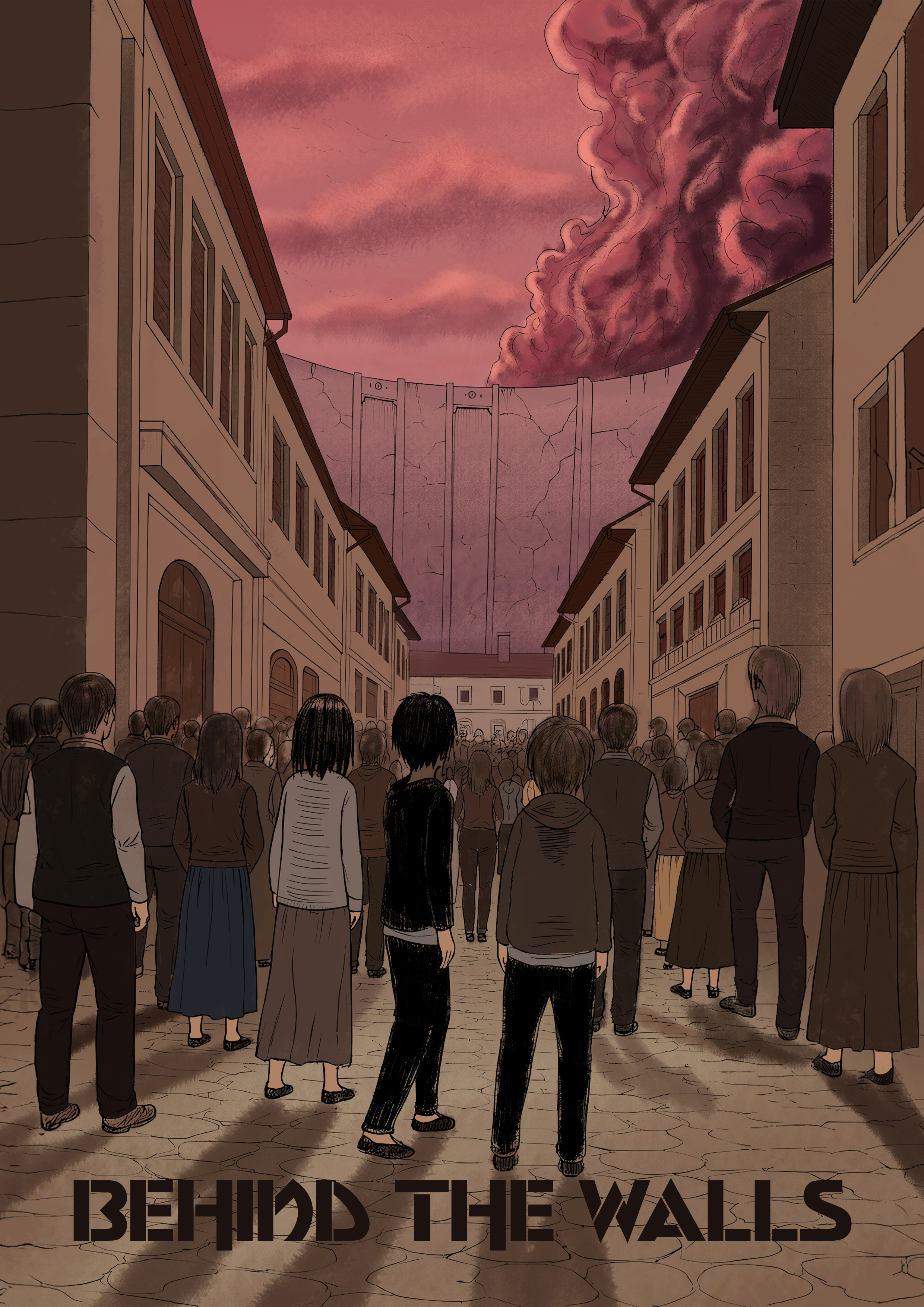 Behind The Walls 3d characters comic book create design digital art digital illustration graphic design illustration storybook vector