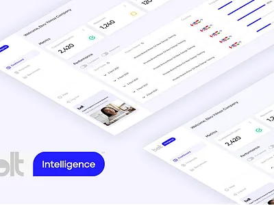 Bolt Intelligence – Dashboard Design ui