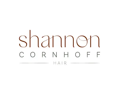 Shannon Cornhoff Hair Brand Identity & Website brand guidelines branding graphic design logo website