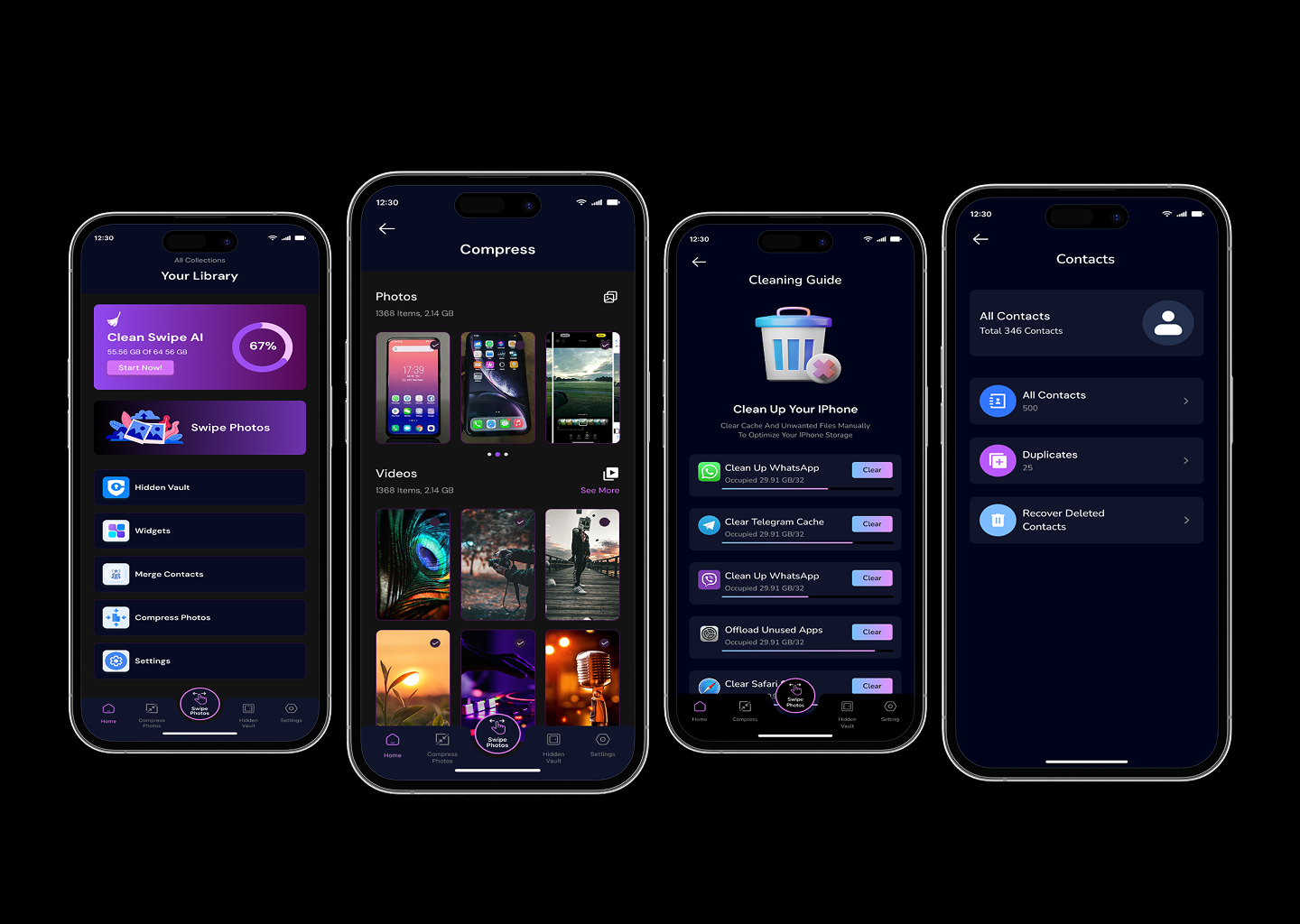 Example of Mobile App Design, UI UX Designing, Figma