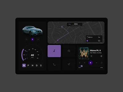 Daily UI #034 - Automotive Interface automotive automotive interface daily ui dailyui design design concept ui ui design uidesign