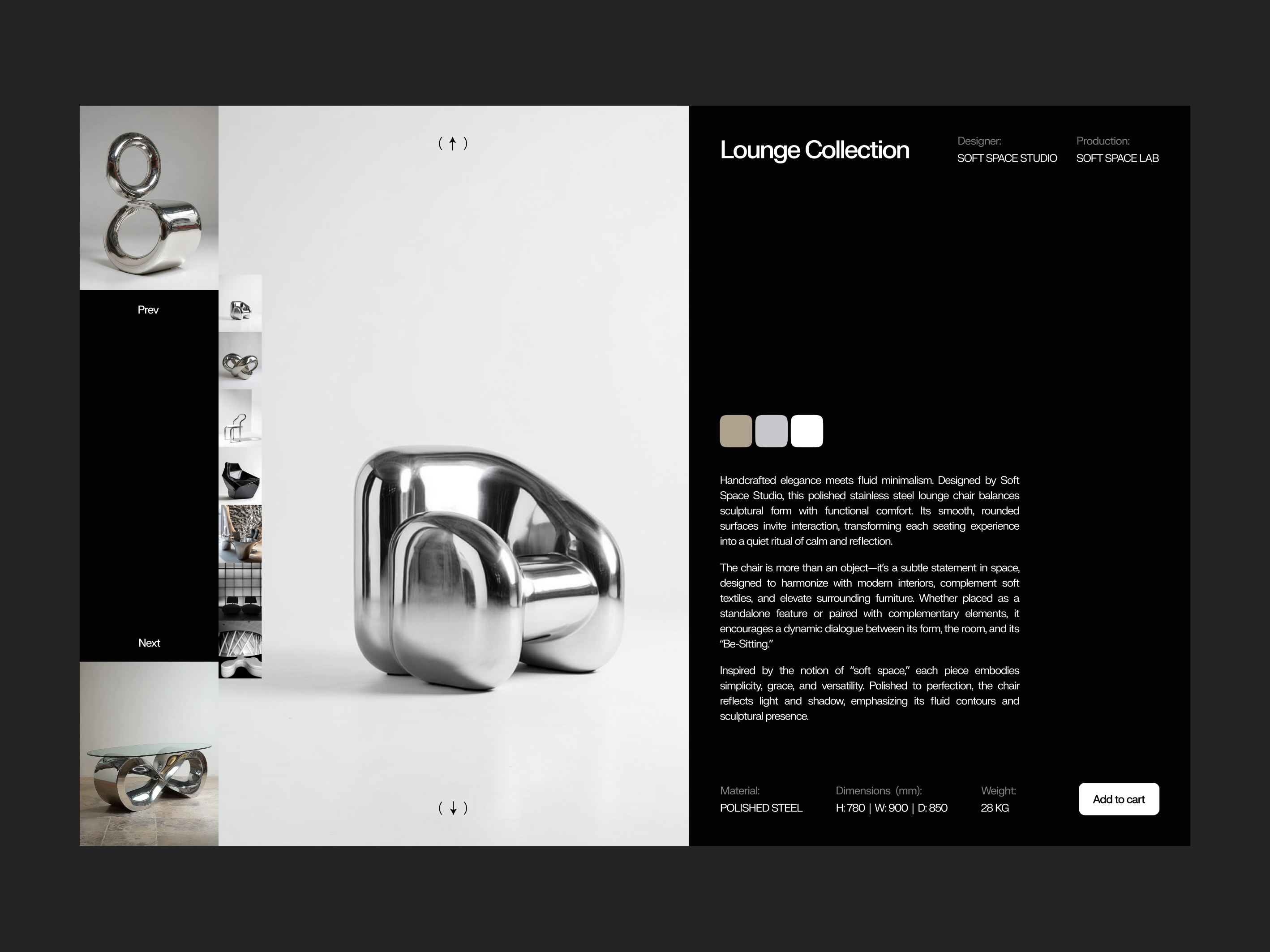 Example of Custom Agency Website Design