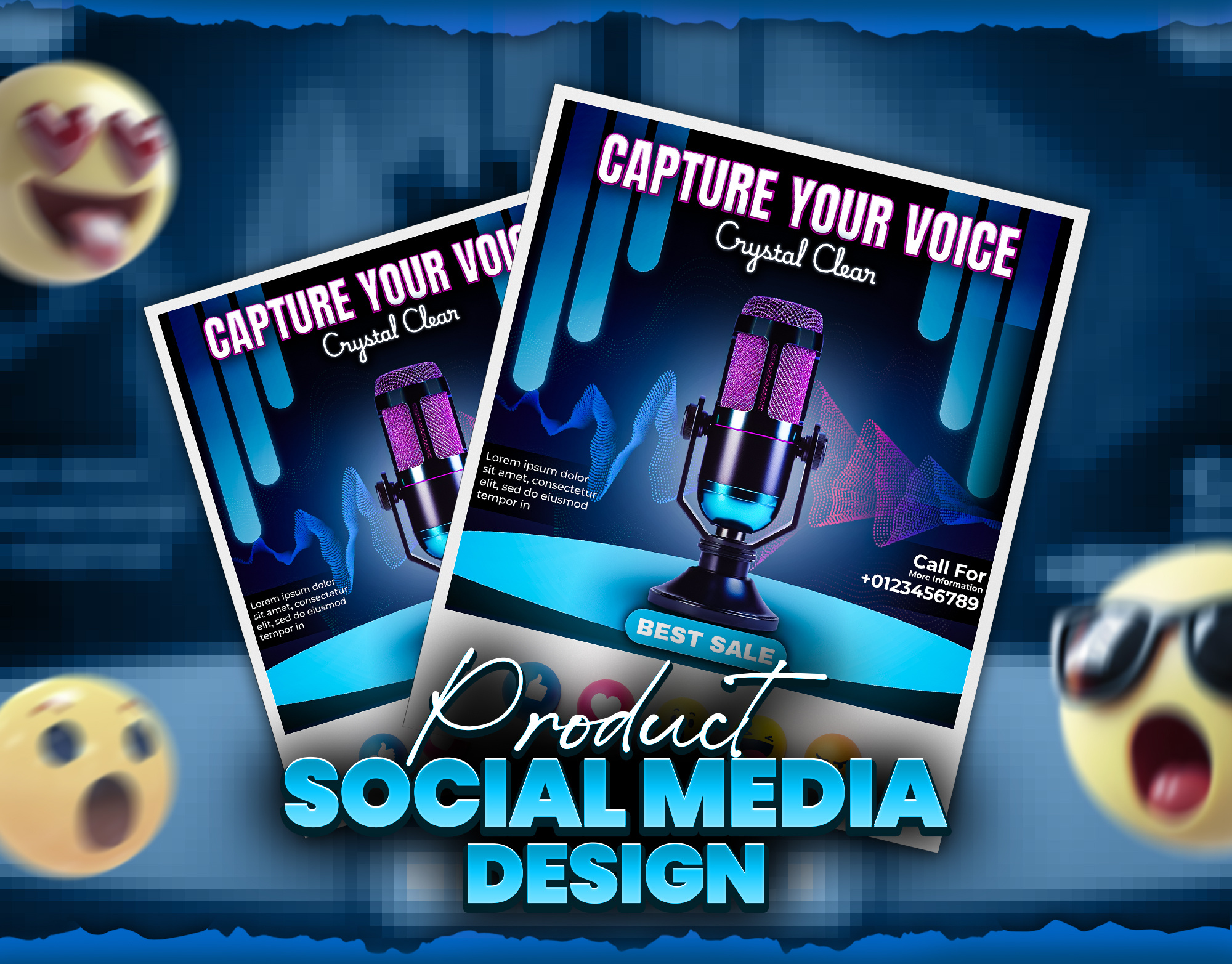 Product Social Media Ad Design branding design creative advertising creative product design digital advertising design marketing visual design product ad design product manipulation product promotion design product social media design social media post