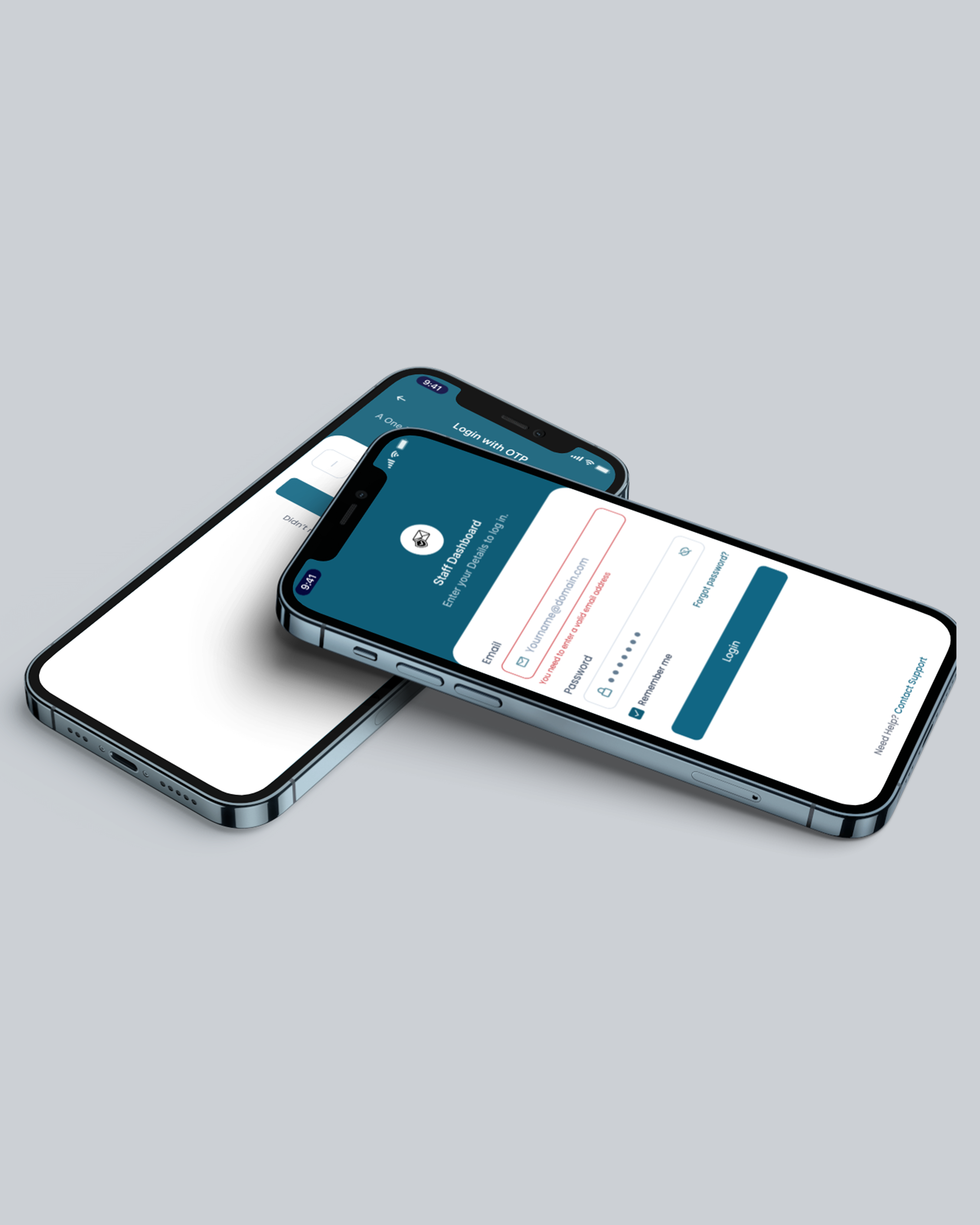 Login & OTP Verification – Mobile App UI cleandesign designinspiration figma loginui minimalui mobileux otpflow uiuxdesigner uxui