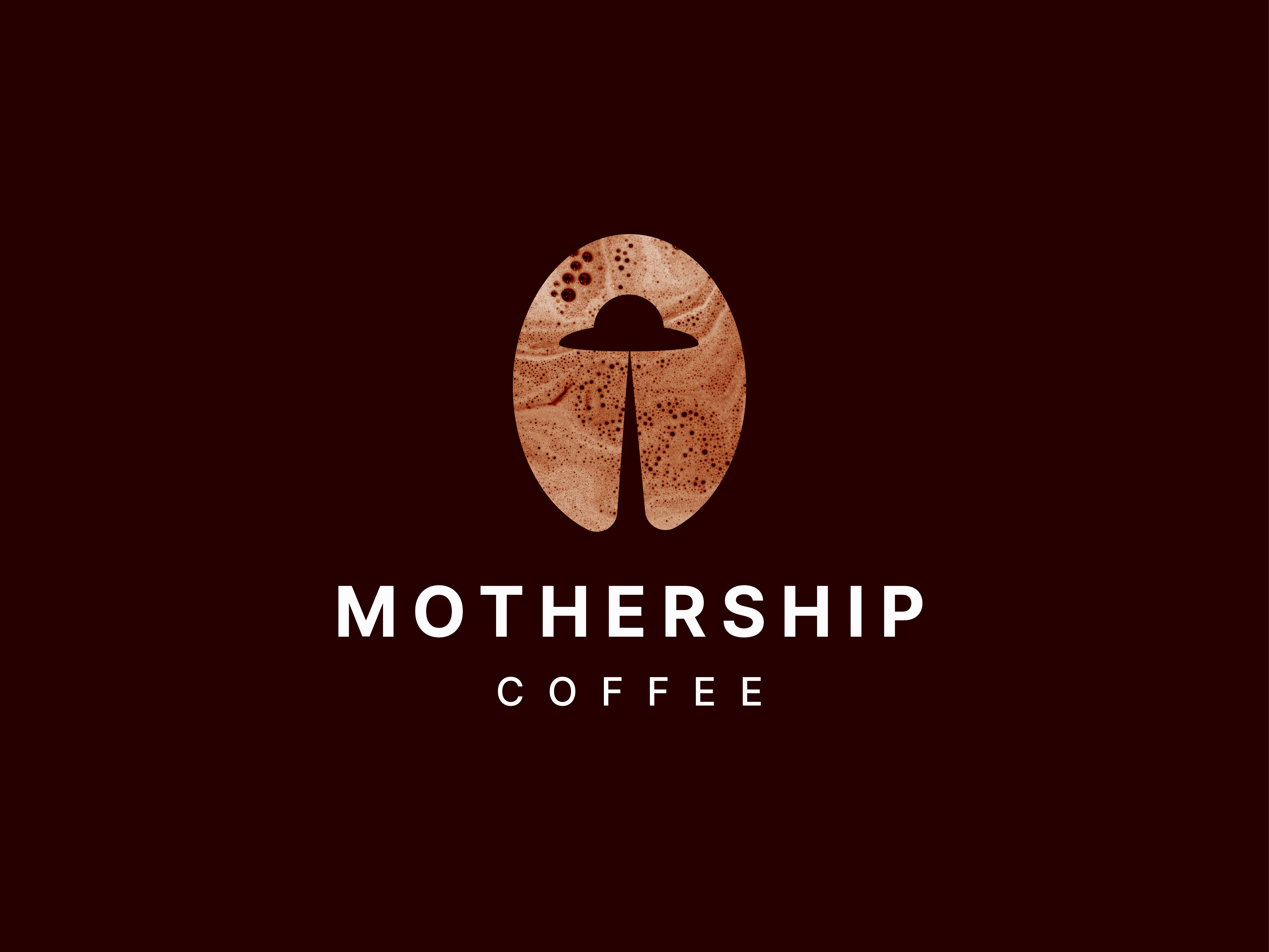 spaceship coffee bean astronaut cafe coffee coffee bean coffee logo coffee shop logo logo design planet space spaceship star