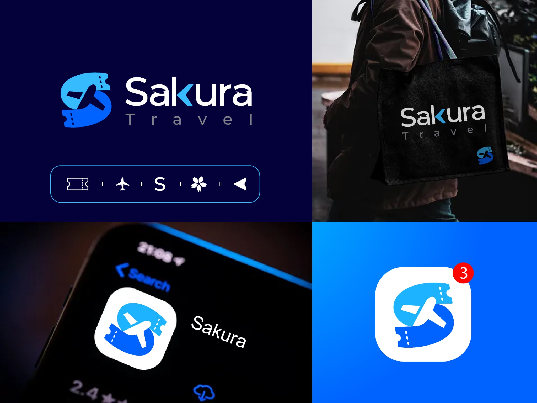 Sakura travel logo airplane logo s airplane logo s logo s travel logo sakura logo sakura travel logo skylogo tour logo travel logo