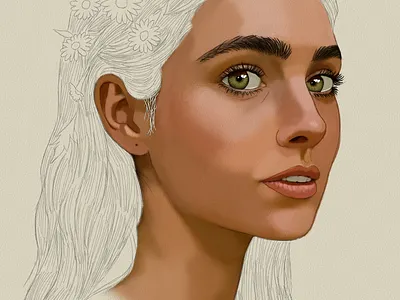 Model Drawing Color Sketch by Oz Galeano art arte boceto design dibujo digitalart drawing illustration model ozgaleano portrait retrato sketch